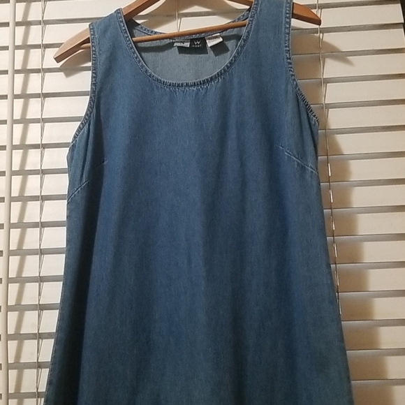 S&W DENIM DRESS & EMBROIDERED JACKET SM - Picture 3 of 8